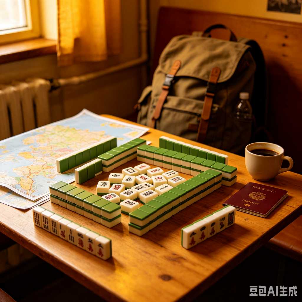 modern color mahjong tiles